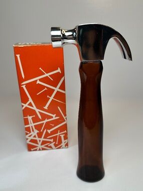 Vintage Avon “On The Mark” Everest After Shave Hammer Bottle w/ Box